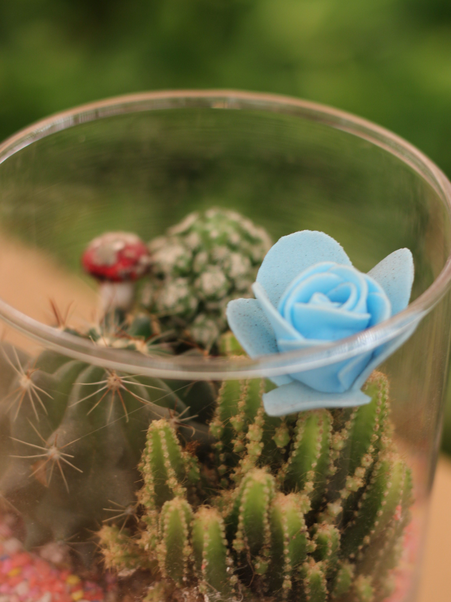 Glitter Cactus Tabletop Gift