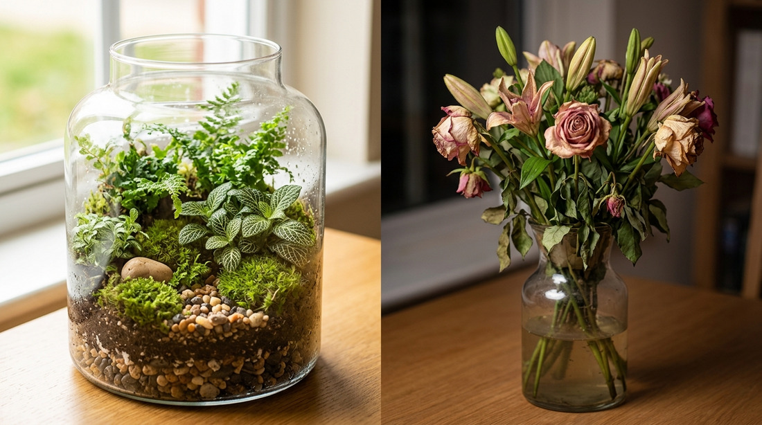 Stop Giving Flowers, Give a Terrarium That Grows: The Gift That Lasts. Lilli Plants dubai