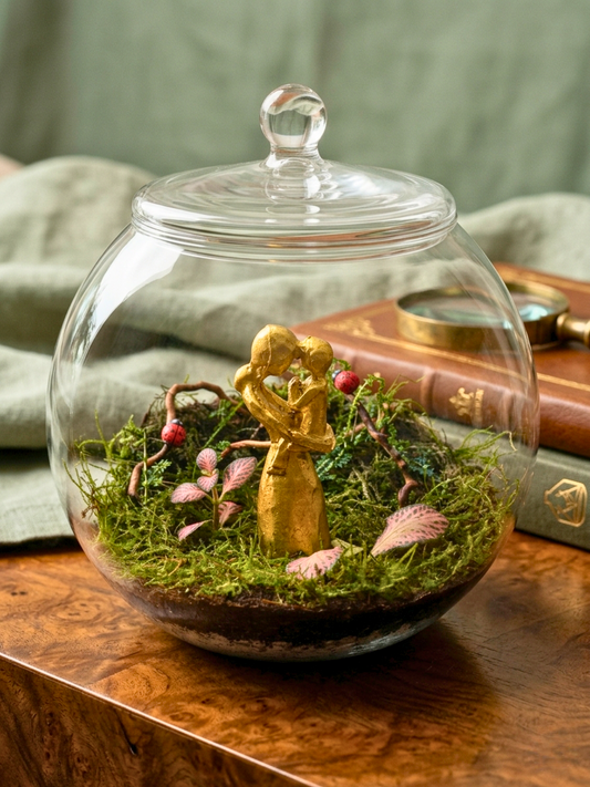 Eternal Mother’s Love Classic Terrarium Dubai by Lilli Plants premium luxury gift terrarium UAE